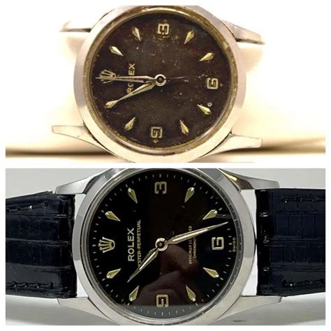 rolex vintage service|vintage Rolex repair cost.